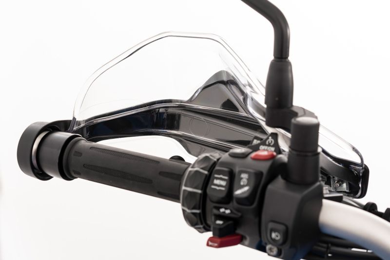 Wunderlich BMW Ergonomics - Hand Guard Extension - Clear - 44940-005