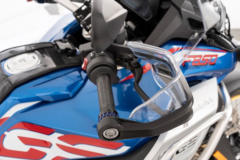 Wunderlich BMW Ergonomics - Hand Guard Extension - Clear - 44940-005