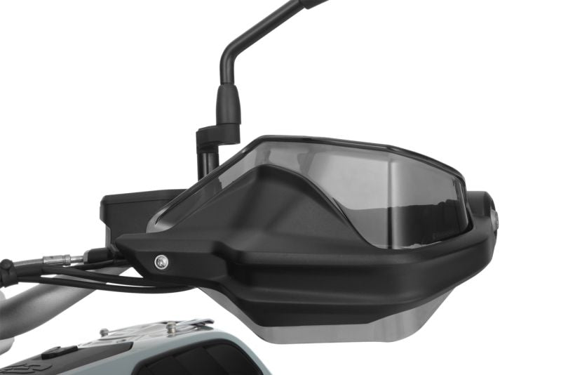 Wunderlich BMW Ergonomics - Hand Guard Extension - Smoked Grey - 44940-006