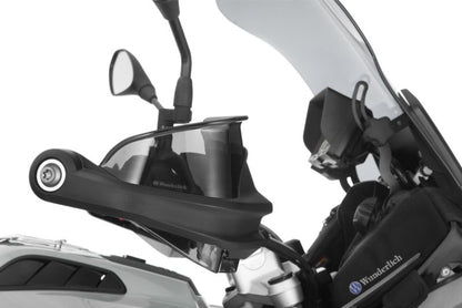 Wunderlich BMW Ergonomics - Hand Guard Extension - Smoked Grey - 44940-006