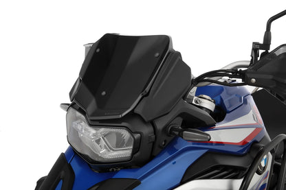 Wunderlich BMW F 750 / 850 GS Screen - Windscreen "FlowJet" - Matt Black - 20231-004