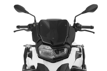 Wunderlich BMW F 750 / 850 GS Screen - Windscreen "FlowJet" - Glossy-black - 20231-004