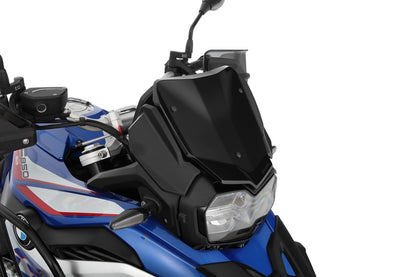 Wunderlich BMW F 750 / 850 GS Screen - Windscreen "FlowJet" - Glossy-black - 20231-004