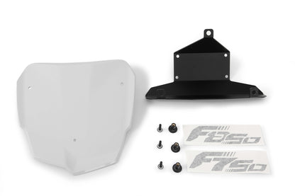 Wunderlich BMW F 750 / 850 GS Screen - Windscreen "FlowJet" - White - 20231-004