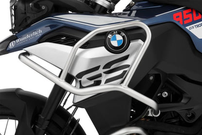 Wunderlich BMW F 850 GS Protection - Tank Guard Adventure - Stainless Steel - 41580-200