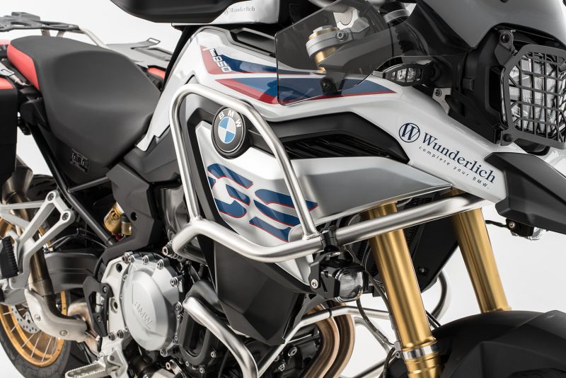 Wunderlich BMW F 850 GS Protection - Tank Guard Adventure - Stainless Steel - 41580-200