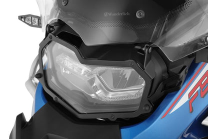 Wunderlich BMW F Series GSA Protection - Headlight Protector (Foldable) - Clear - 25858-102