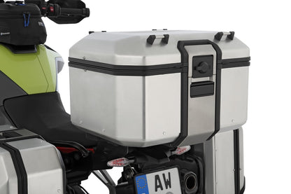 Wunderlich BMW F-Series Luggage - Topcase X-Case - Silver - 30165-200