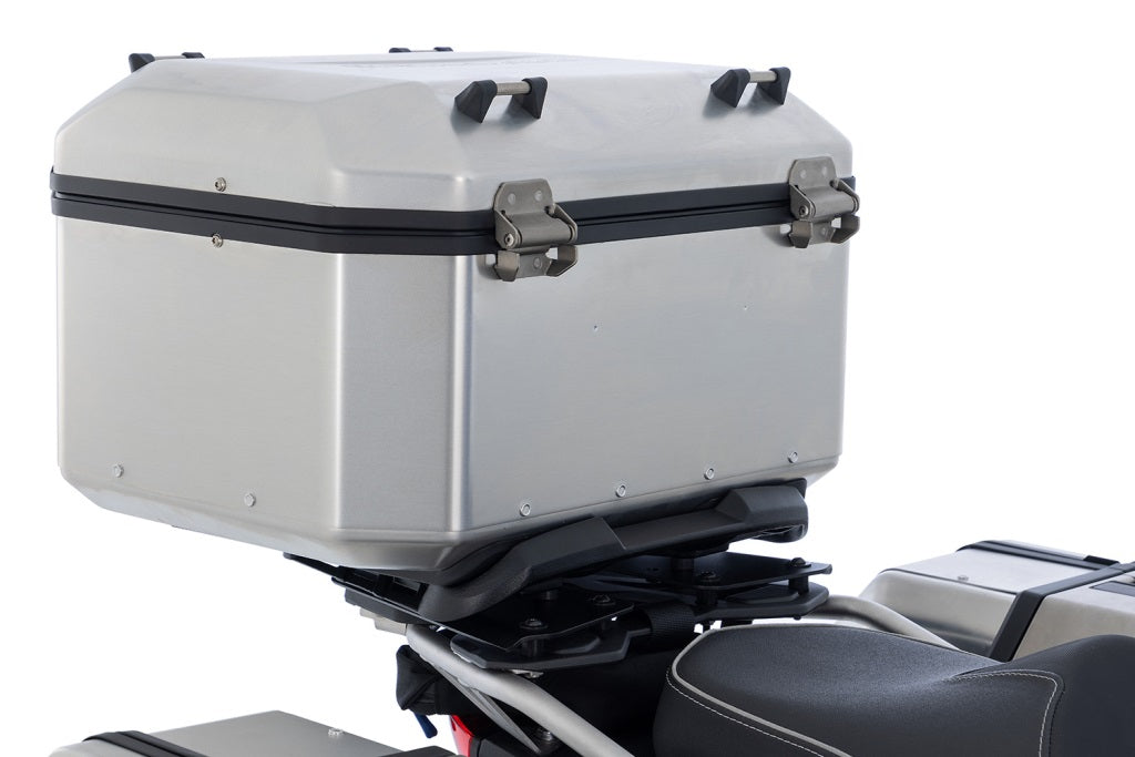 Wunderlich BMW F-Series Luggage - Topcase X-Case - Silver - 30165-200