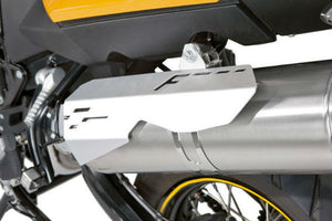 Wunderlich BMW F800GS Protection - Exhaust Heat Shield - Silver - 26920-001