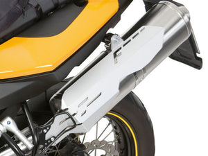Wunderlich BMW F800GS Protection - Exhaust Heat Shield - Silver - 26920-001