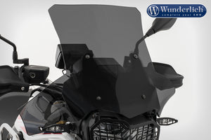 Wunderlich BMW F850GS Screen - Windscreen Extreme - Smoked Grey - 20230-305