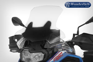 Wunderlich BMW F850GSA Screen - Windscreen Marathon - Clear - 43971-001