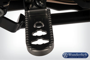 Wunderlich BMW GS Ergonomics - Footpegs (25mm Lowered) - Black - 25910-202