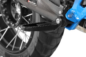 Wunderlich BMW GS Ergonomics - Vario Footrest EVO1 (Pair) - Black - 25911-001