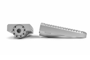 Wunderlich BMW GS Ergonomics - Vario Footrest EVO1 (Pair) - Silver - 25911-001