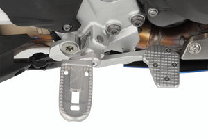 Wunderlich BMW GS Ergonomics - Vario Footrest EVO1 (Pair) - Silver - 25911-001