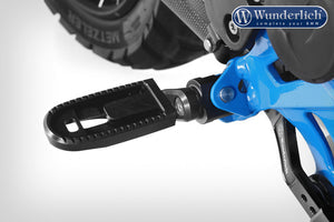 Wunderlich BMW GS Ergonomics - Vario Joint Passenger EVO1 (Pair) - Blsck - 31591-102