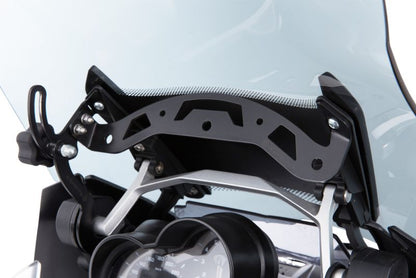 Wunderlich BMW GS Screen - Additional Windshield Reinforcement - Black - 43520-302