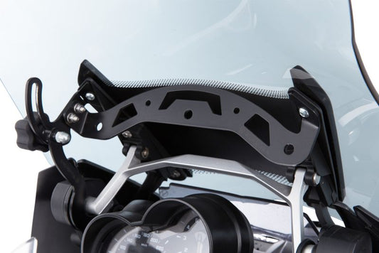 Wunderlich BMW GS Screen - Additional Windshield Reinforcement - Black - 43520-302