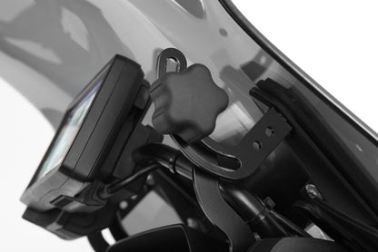 Wunderlich BMW GS Screen - Windscreen Reinforcement Brackets - Right - Black - 43520-222