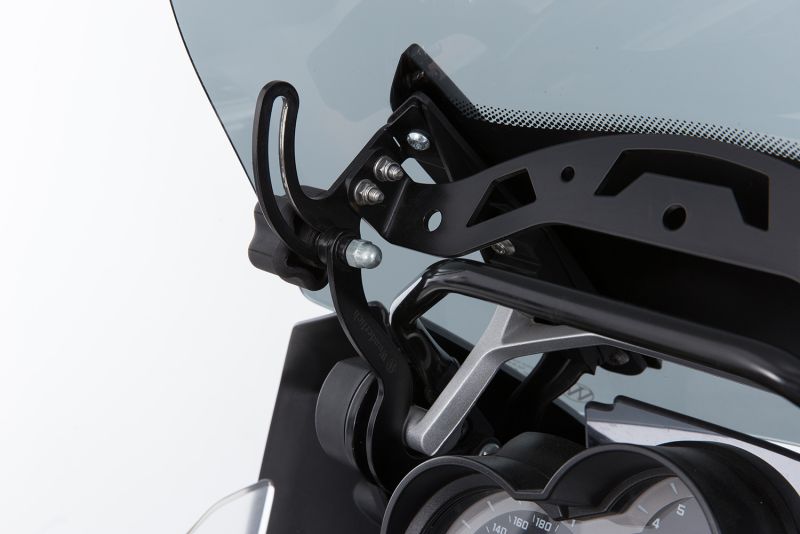 Wunderlich BMW GS Screen - Windscreen Reinforcement Brackets - left - black - 43520-212