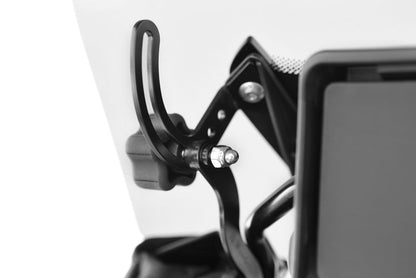 Wunderlich BMW GS Screen - Windscreen Reinforcement Brackets - left - black - 43520-212