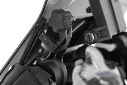 Wunderlich BMW GS Screen - Windscreen Reinforcement Brackets - left - black - 43520-212