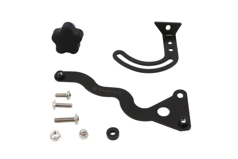 Wunderlich BMW GS Screen - Windscreen Reinforcement Brackets - left - black - 43520-212