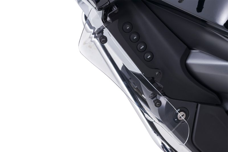 Wunderlich BMW K1600 GT Ergonomics - Fairing Extension - Clear - 35400-102