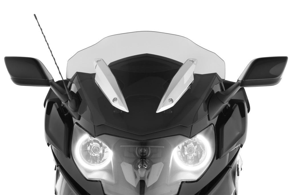 Wunderlich BMW K1600 Screen - Windshield "Cruise" - Smoked Grey - 35380-402