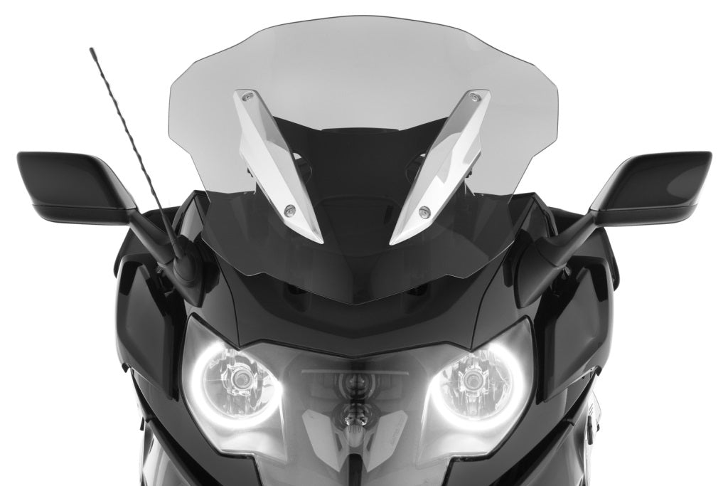 Wunderlich BMW K1600 Screen - Windshield "Cruise" - Smoked Grey - 35380-402