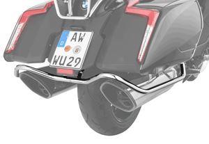 Wunderlich BMW K1600B Protection - Side Luggage Bar - Chrome - 35520-101