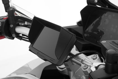 Wunderlich BMW Motorrad Ergonomics - Device Glare Shield - Navigator V - black - 21070-202