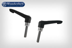 Wunderlich BMW Motorrad Ergonomics - Quick Handlebar Release With Wunderlich Risers - 25870-100
