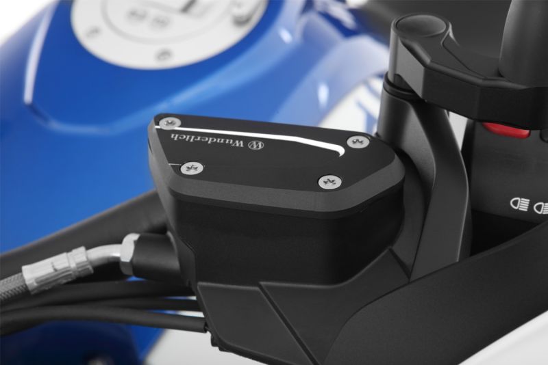 Wunderlich BMW Protection - Reservoir Clutch and Brake COVER (Front) - Black - 27040-102