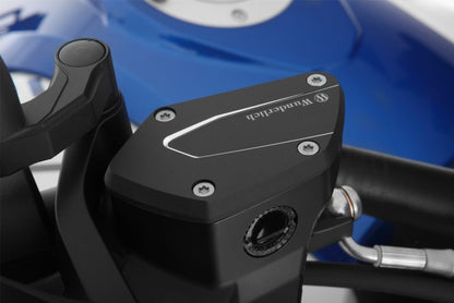 Wunderlich BMW Protection - Reservoir Clutch and Brake COVER (Front) - Black - 27040-102