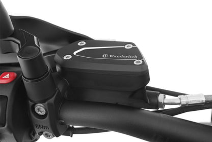 Wunderlich BMW Protection - Reservoir Clutch and Brake COVER (Front) - Black - 27040-102