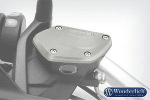 Wunderlich BMW Protection - Reservoir Clutch and Brake COVER (Front) - Titanium - 27040-103