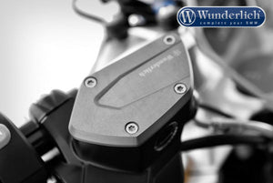 Wunderlich BMW Protection - Reservoir Clutch and Brake COVER (Front) - Titanium - 27040-103