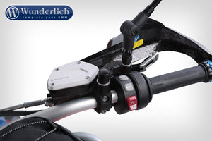 Wunderlich BMW Protection - Reservoir Clutch and Brake COVER (Front) - Titanium - 27040-103