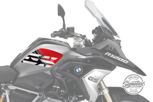 Wunderlich BMW R 1250 GS -Sport Style - Anniversary Decorative Decal - Black-Red - 48100-004