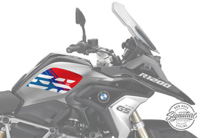 Wunderlich BMW R 1250 GS -Sport Style – Anniversary Decorative Decal – Red-Blue – 48100-006