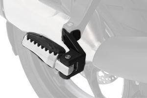 Wunderlich BMW R 1300 GS Ergonomics - Passenger Footrest Lowering Kit - Silver - 13321-000