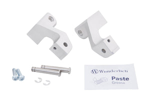 Wunderlich BMW R 1300 GS Ergonomics - Passenger Footrest Lowering Kit - Silver - 13321-000