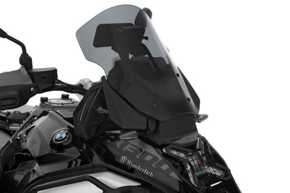 Wunderlich BMW R 1300 GS Screen - Touring-Sport Windshield - smoked grey - 13152-002