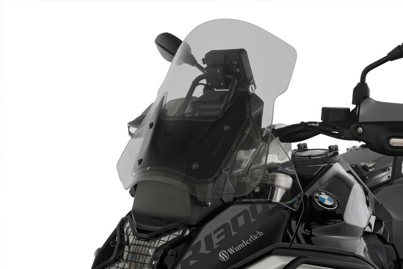 Wunderlich BMW R 1300 GS Screen - Windshield Marathon - Smoked Grey - 13151-002