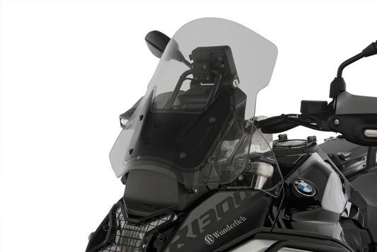 Wunderlich BMW R 1300 GS Screen - Windshield Marathon - Smoked Grey - 13151-002