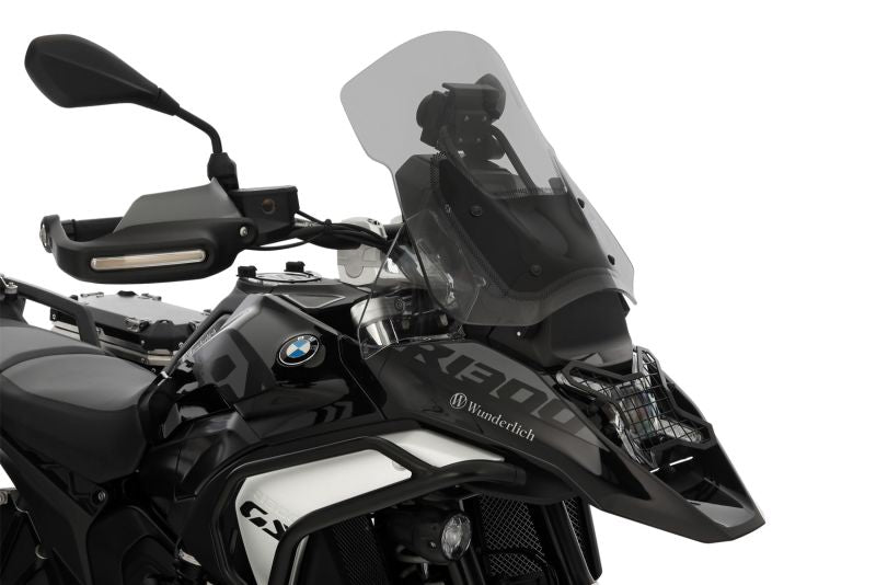 Wunderlich BMW R 1300 GS Screen - Windshield Marathon - Smoked Grey - 13151-002