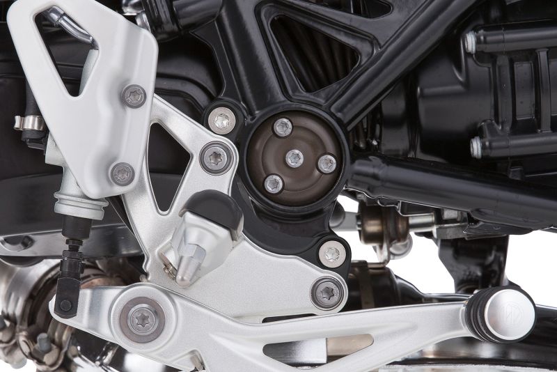 Wunderlich BMW R Nine T Ergonomics - Footrest Lowering Kit - Black - 31430-802